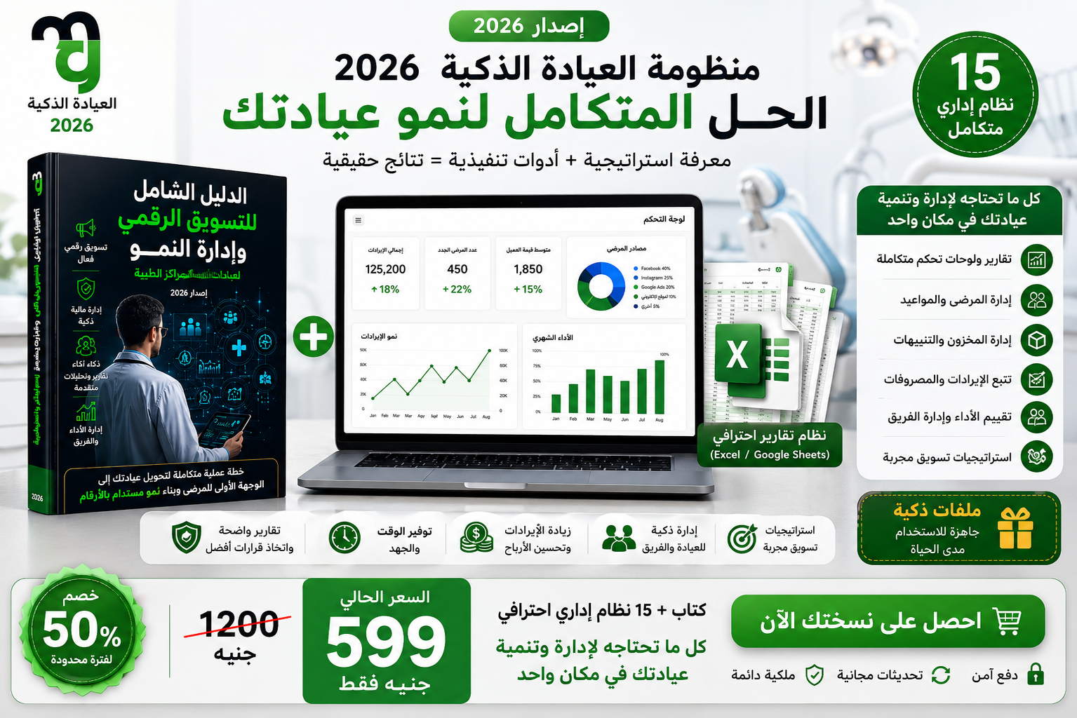 مشاكل إدارة العيادة